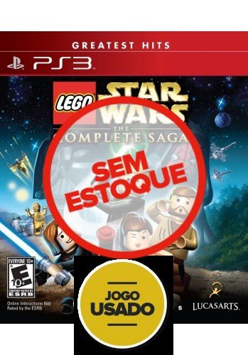 LEGO STAR WARS: THE COMPLETE SAGA (SEMINOVO) - PS3(Usado)